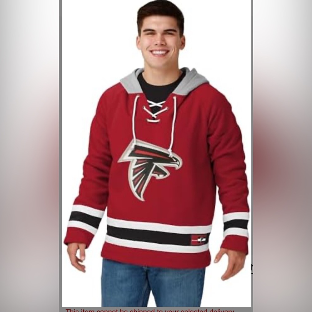 New FOCO Men's Standard Hockey Jersey, Team